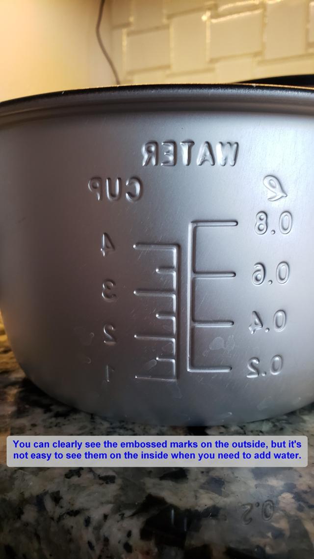 Perfectly cooked rice from AROMA Digital Rice Cooker