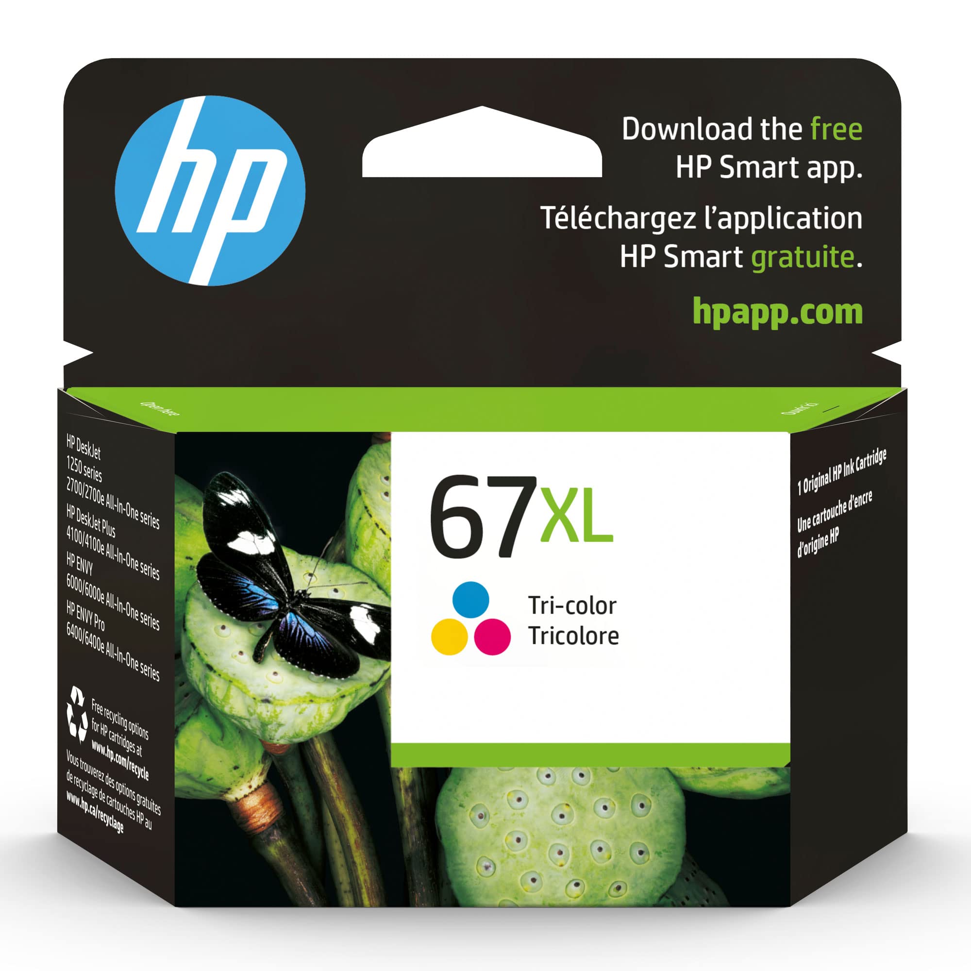 HP 67XL Tri-color Ink Cartridge